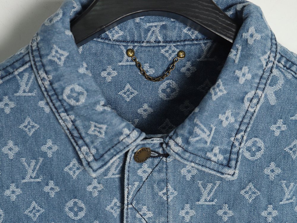 Louis vuitton & Supreme joint full print denim jacket