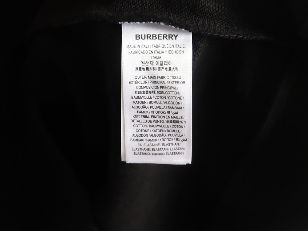 Burberry Check Hood Panel Double Zip Hooded Jacket TSK1