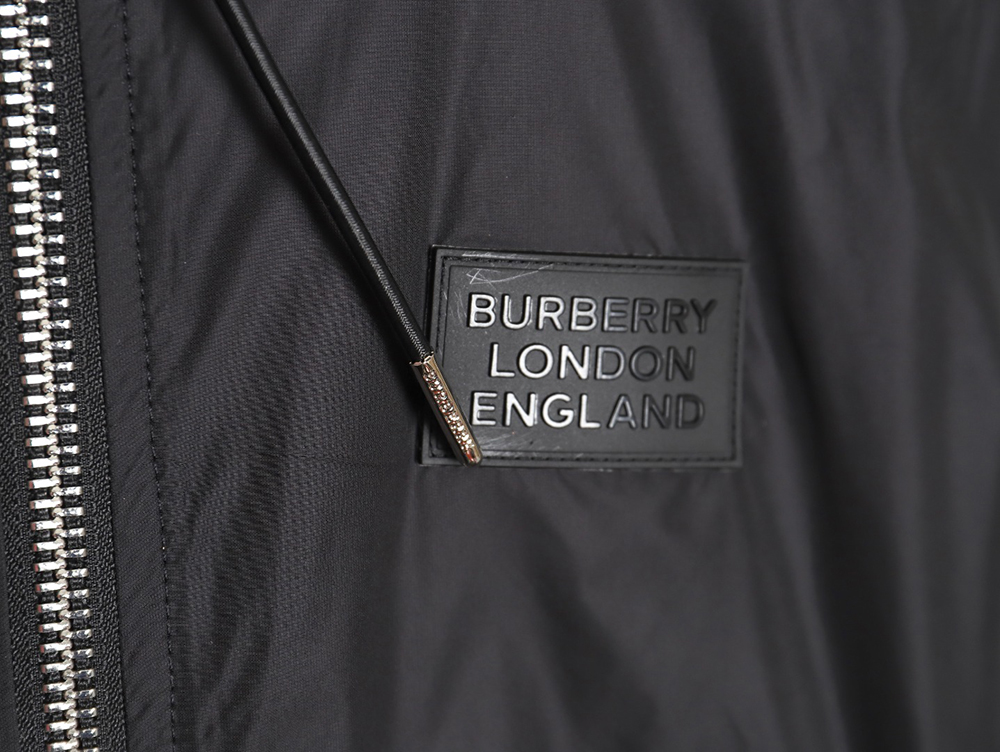 Burberry Check reversible hooded jacket