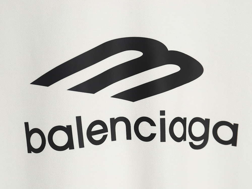 Balenciaga 3B printed V-neck long-sleeved ski T-shirt