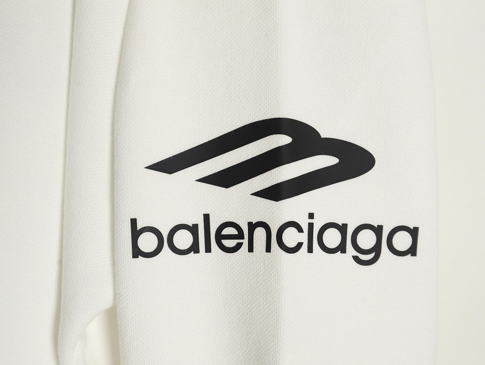 Balenciaga 3B printed V-neck long-sleeved ski T-shirt