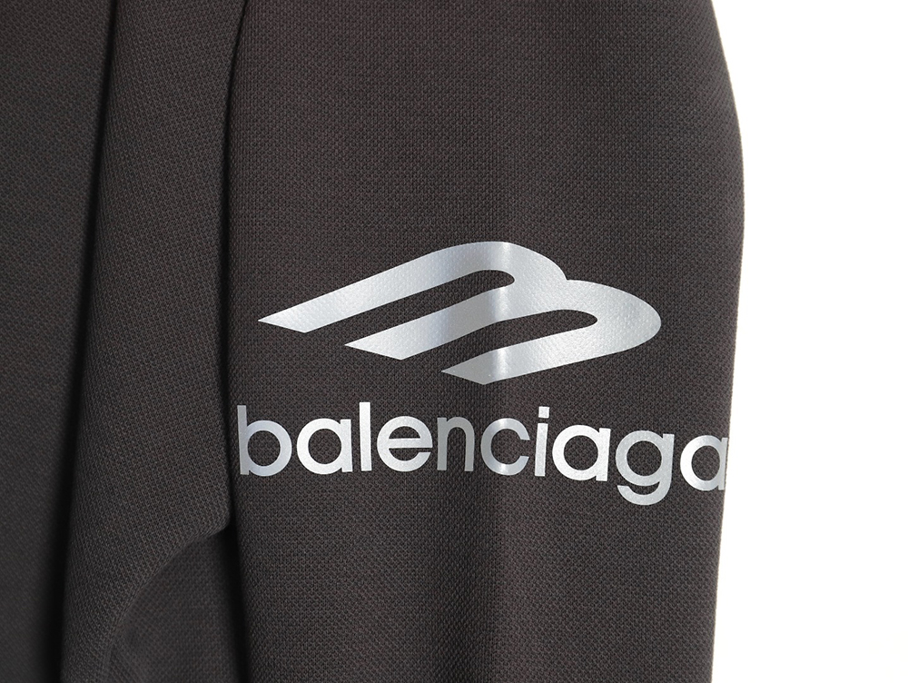 Balenciaga 3B printed V-neck long-sleeved ski T-shirt TSK1