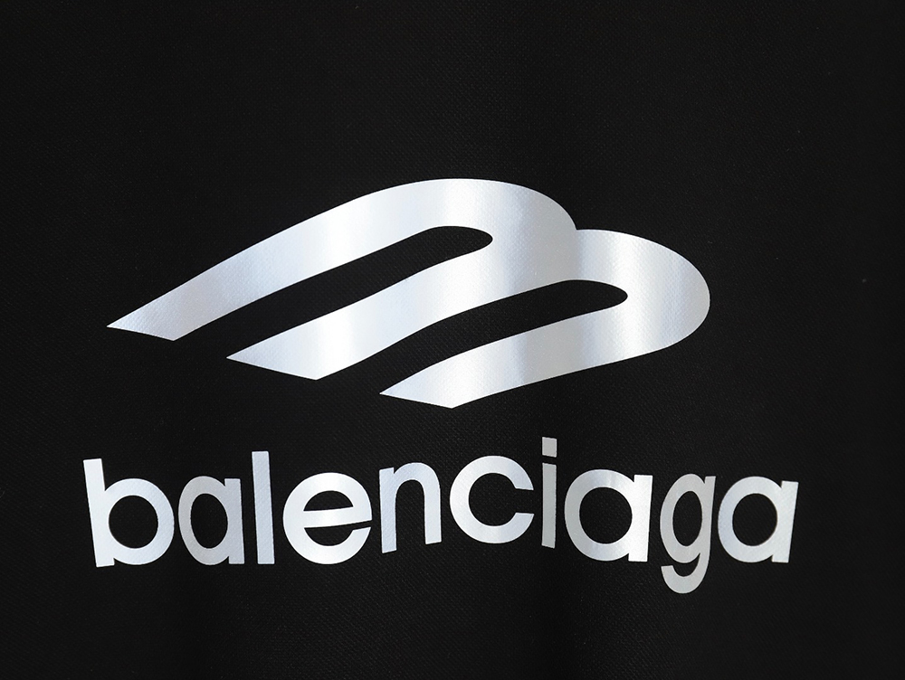 Balenciaga 3B printed V-neck long-sleeved ski T-shirt TSK2