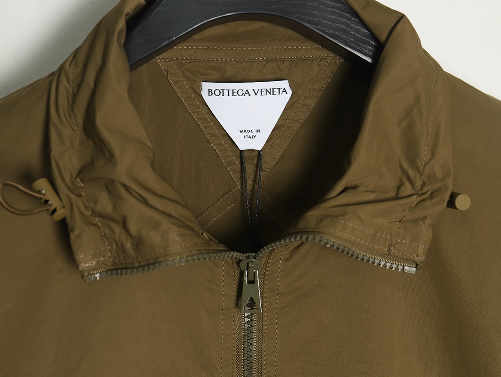 Bottega Veneta Nylon Stand Collar Jacket