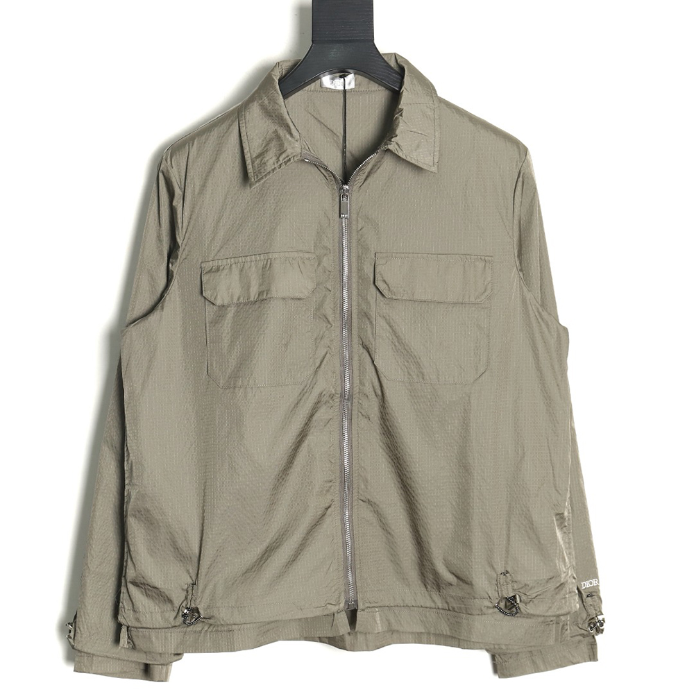 DIOR Multi-pocket zip-up jacket