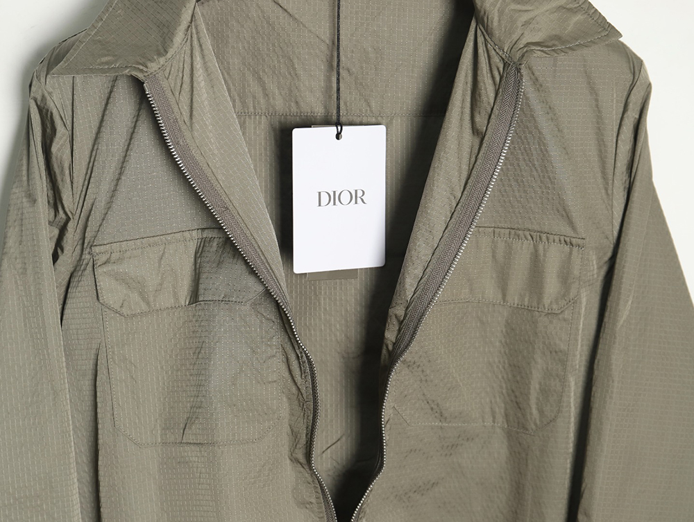 DIOR Multi-pocket zip-up jacket