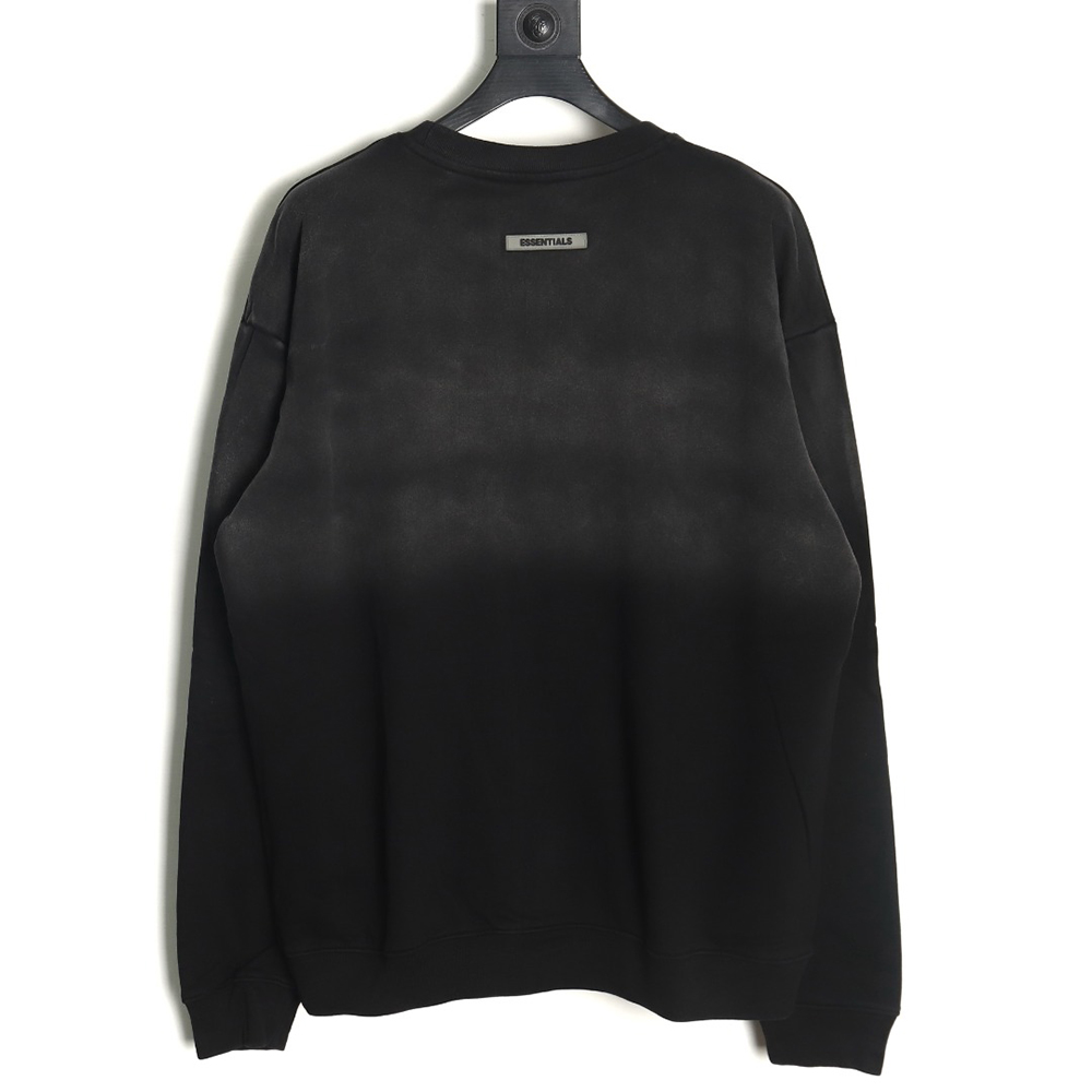 Fear of God gradient washed flocked 1977 crewneck sweatshirt