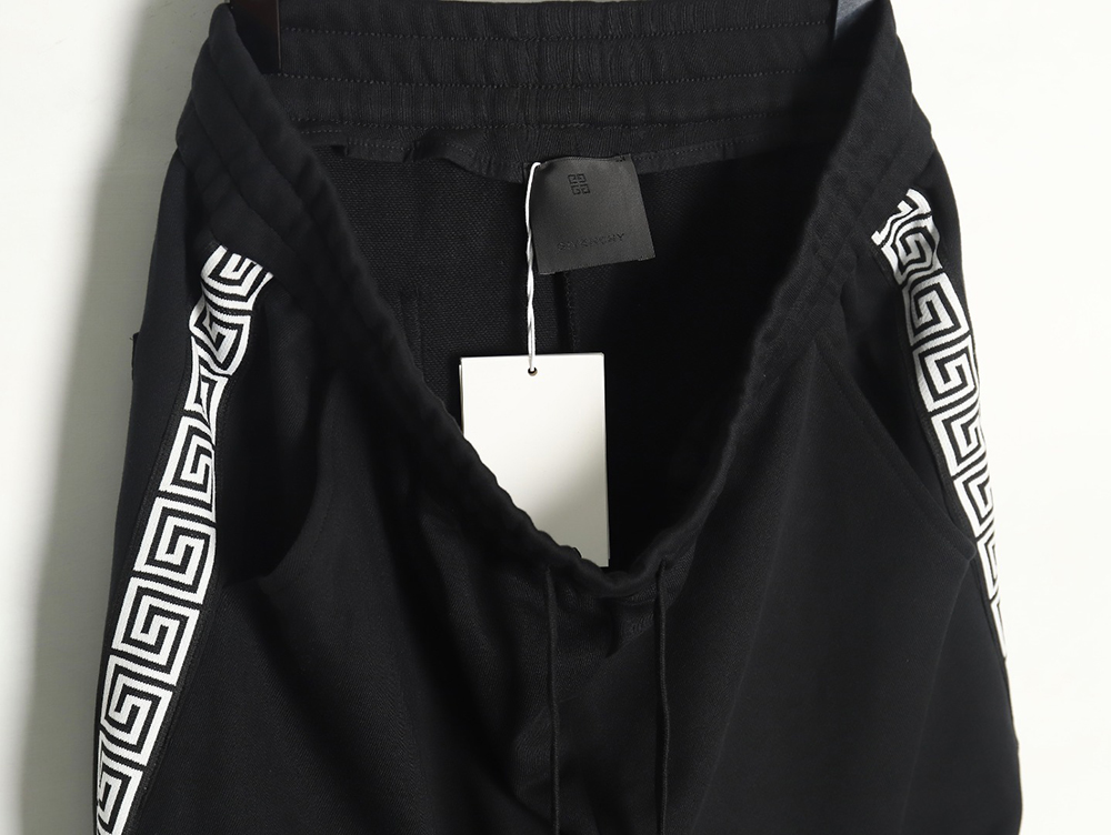 Givenchy Web letter stitching logo trousers