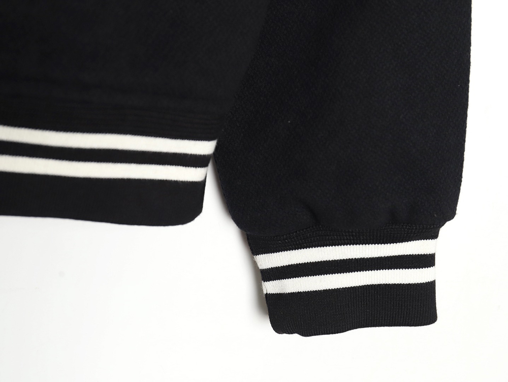 Saint Laurent Paris wool baseball jacket