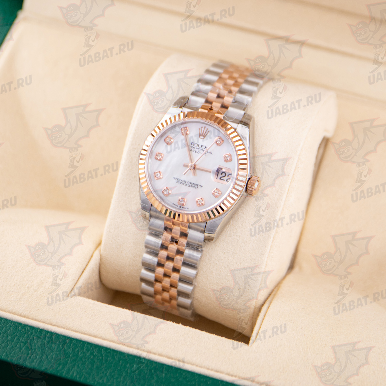 Datejust 31mm MOP 278271 ROSE GOLD & STEEL JUBILEE MOP DIAMOND DIAL