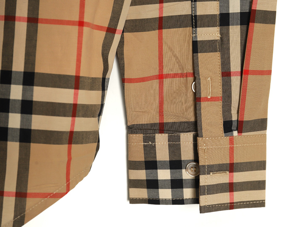 Burberry Striped Long Sleeve Shirt TSK1