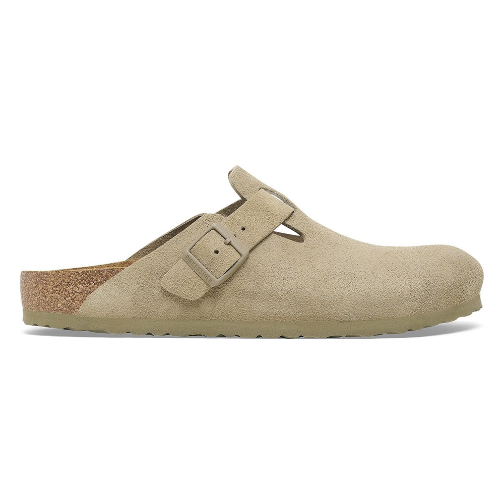 Birkenstock Boston Suede Leather Sneakers “Khaki”