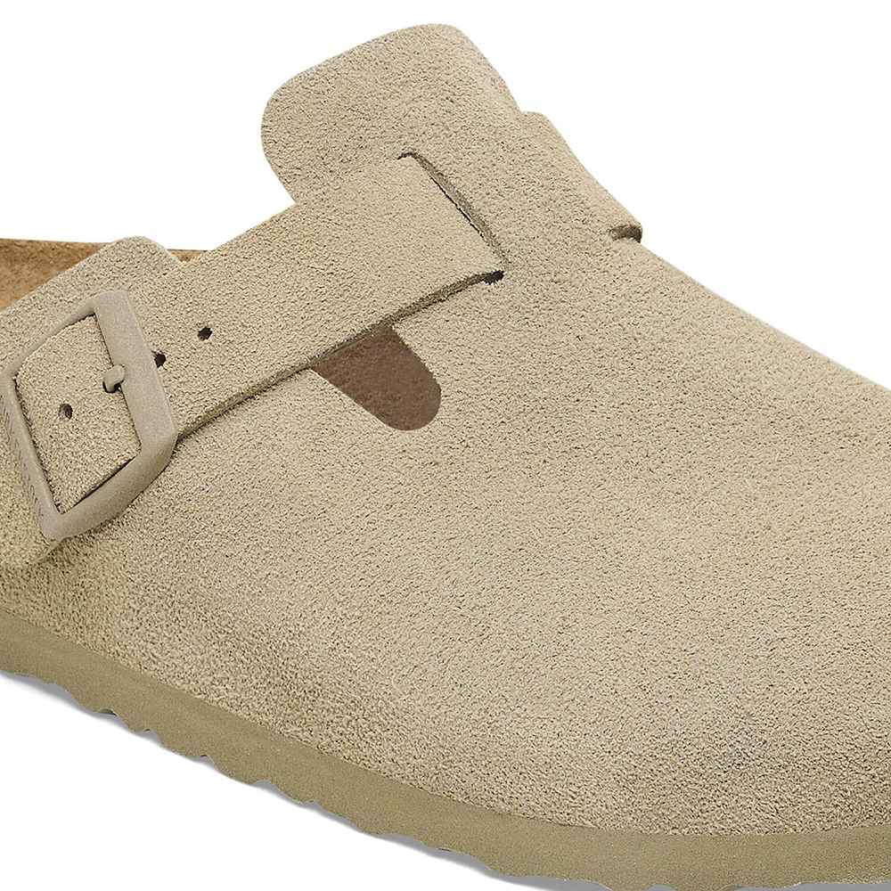 Birkenstock Boston Suede Leather Sneakers “Khaki”