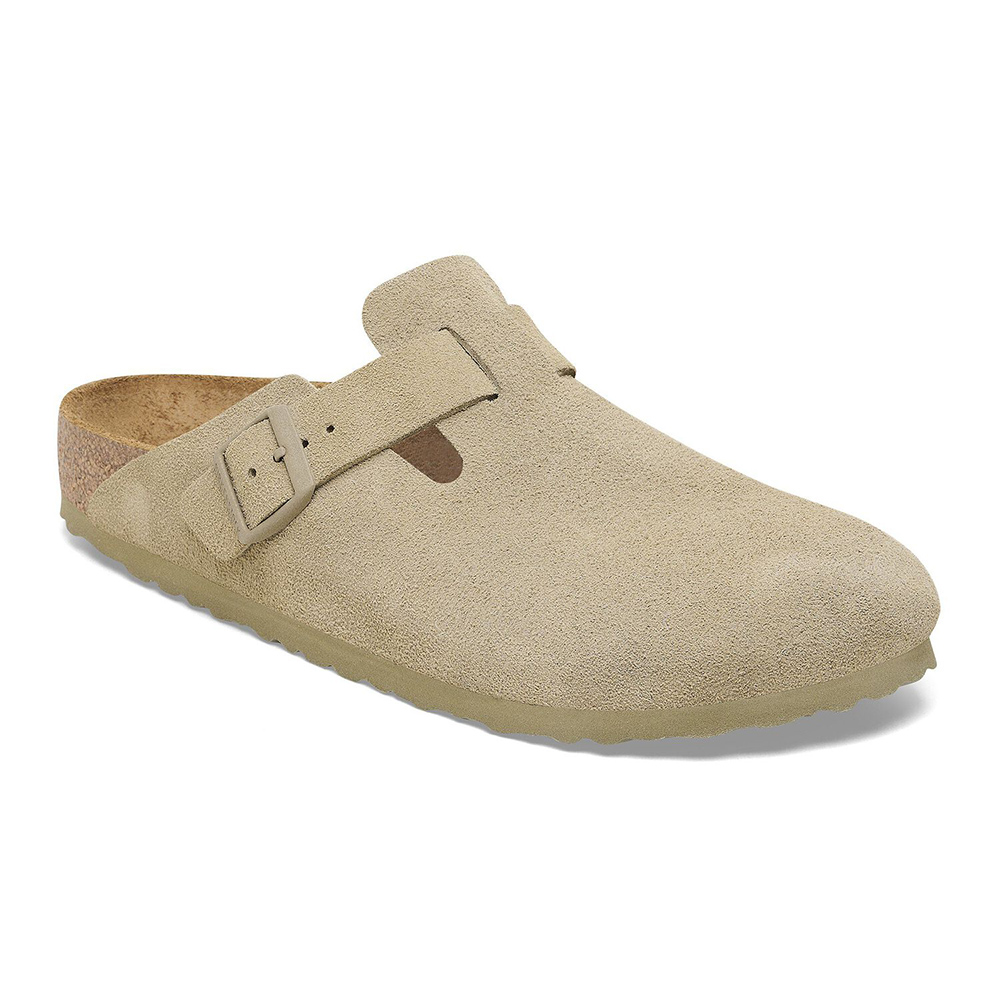 Birkenstock Boston Suede Leather Sneakers “Khaki”