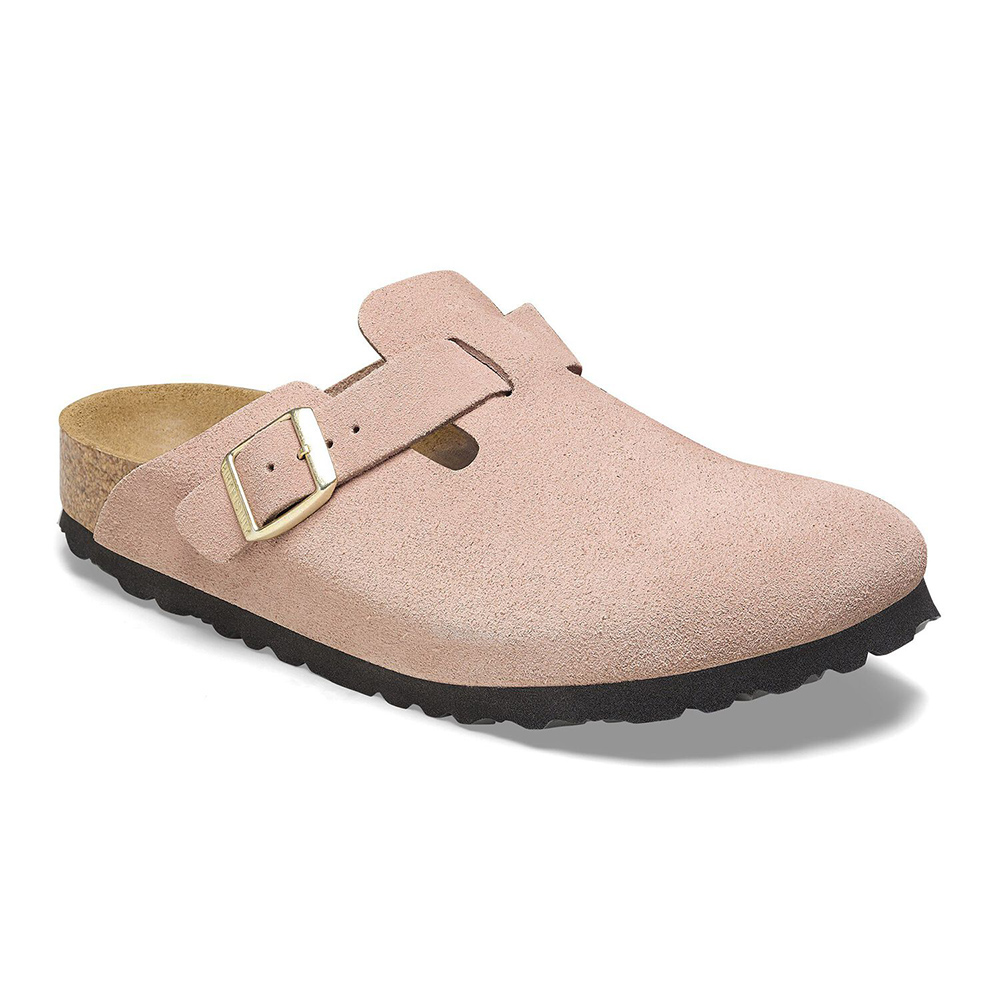 Birkenstock Boston Suede Leather Sneakers “Pink”