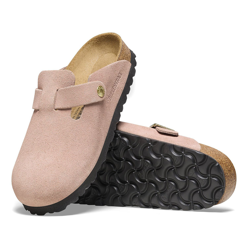 Birkenstock Boston Suede Leather Sneakers “Pink”