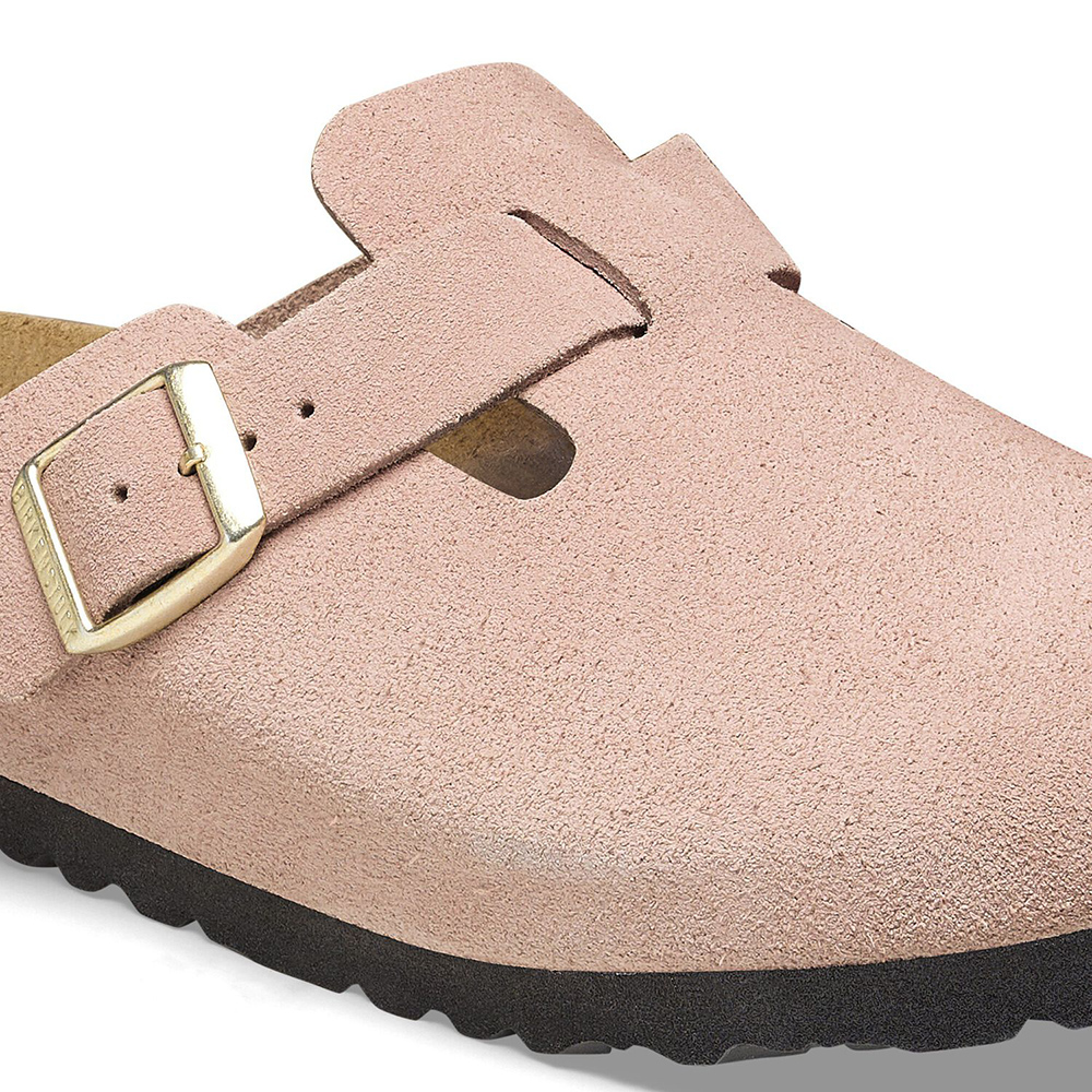 Birkenstock Boston Suede Leather Sneakers “Pink”