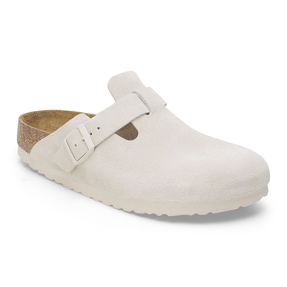 Birkenstock Boston Suede Leather Sneakers “white”