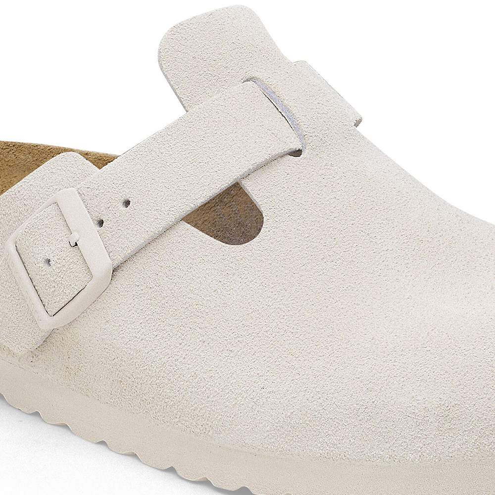 Birkenstock Boston Suede Leather Sneakers “white”