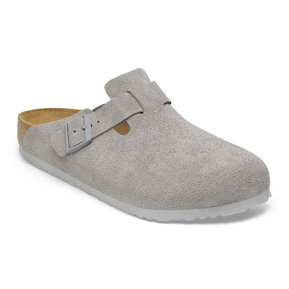 Birkenstock Boston Suede Leather Sneakers “grey”