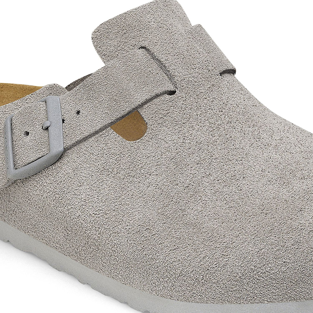 Birkenstock Boston Suede Leather Sneakers “grey”