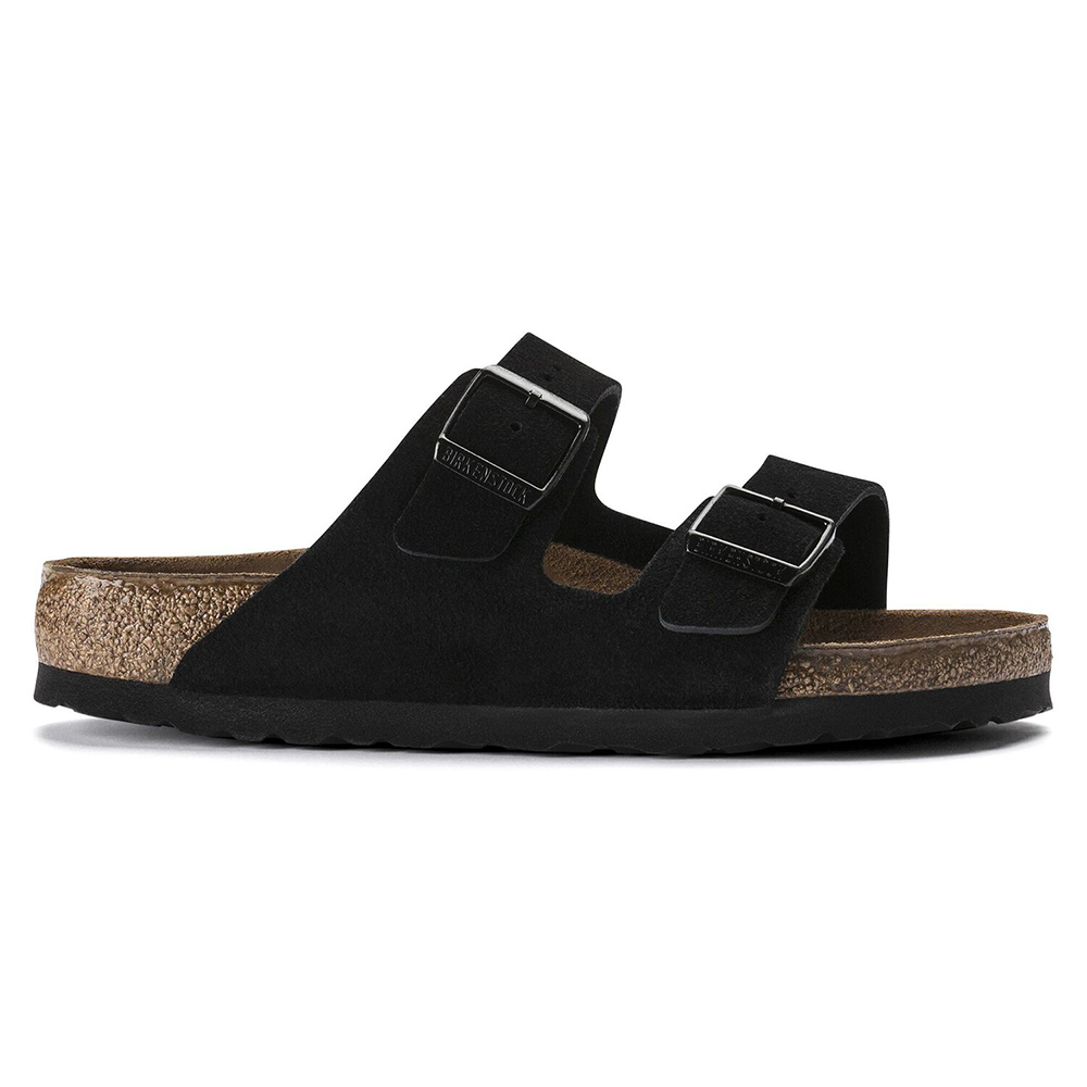 Birkenstock Boston Arizona Soft Footbed Suede Leather