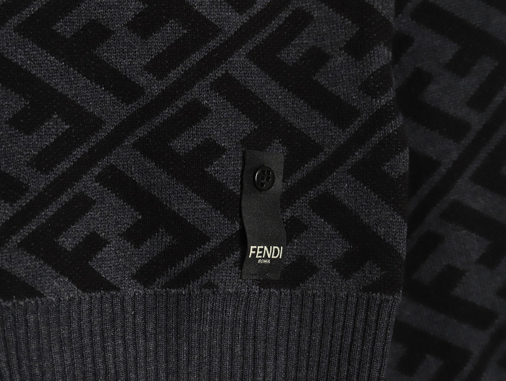 Fendi twill FF pullover sweater