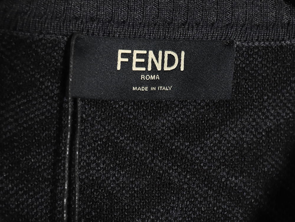 Fendi twill FF pullover sweater