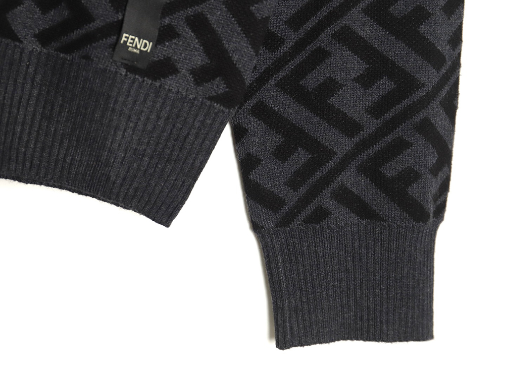 Fendi twill FF pullover sweater