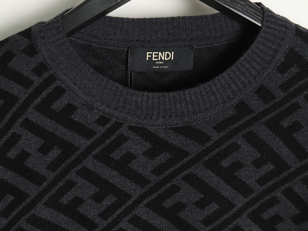 Fendi twill FF pullover sweater