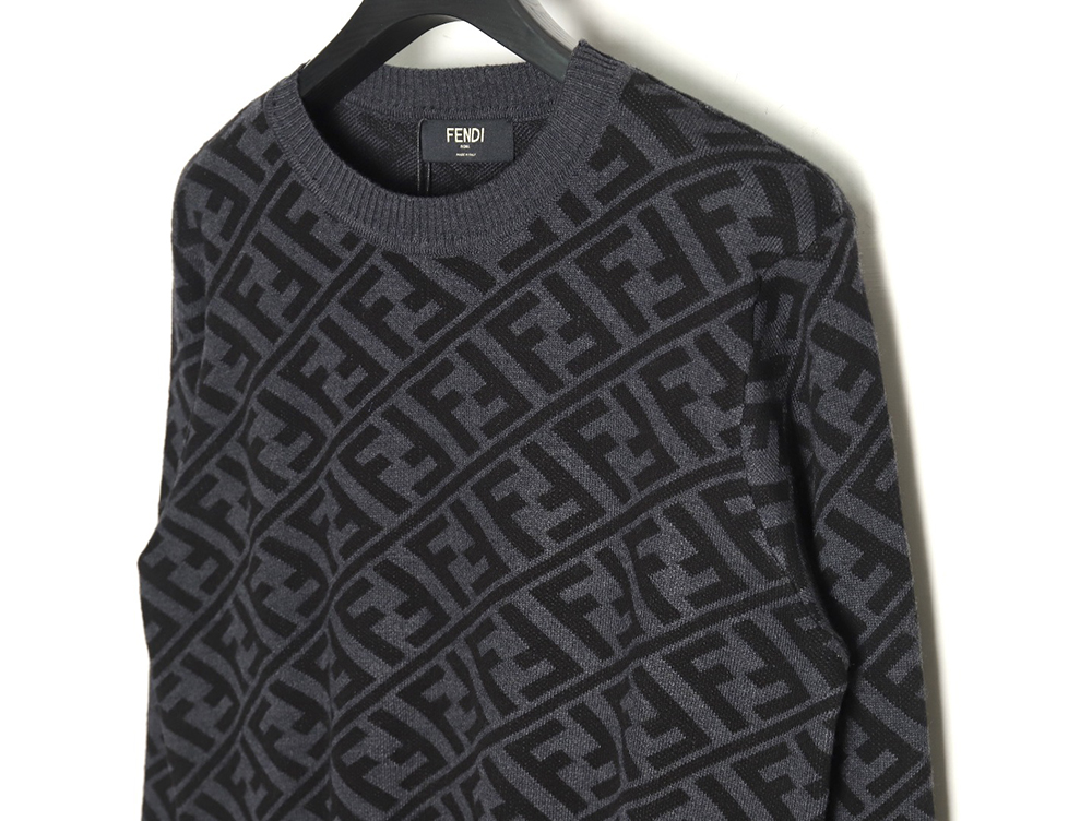 Fendi twill FF pullover sweater