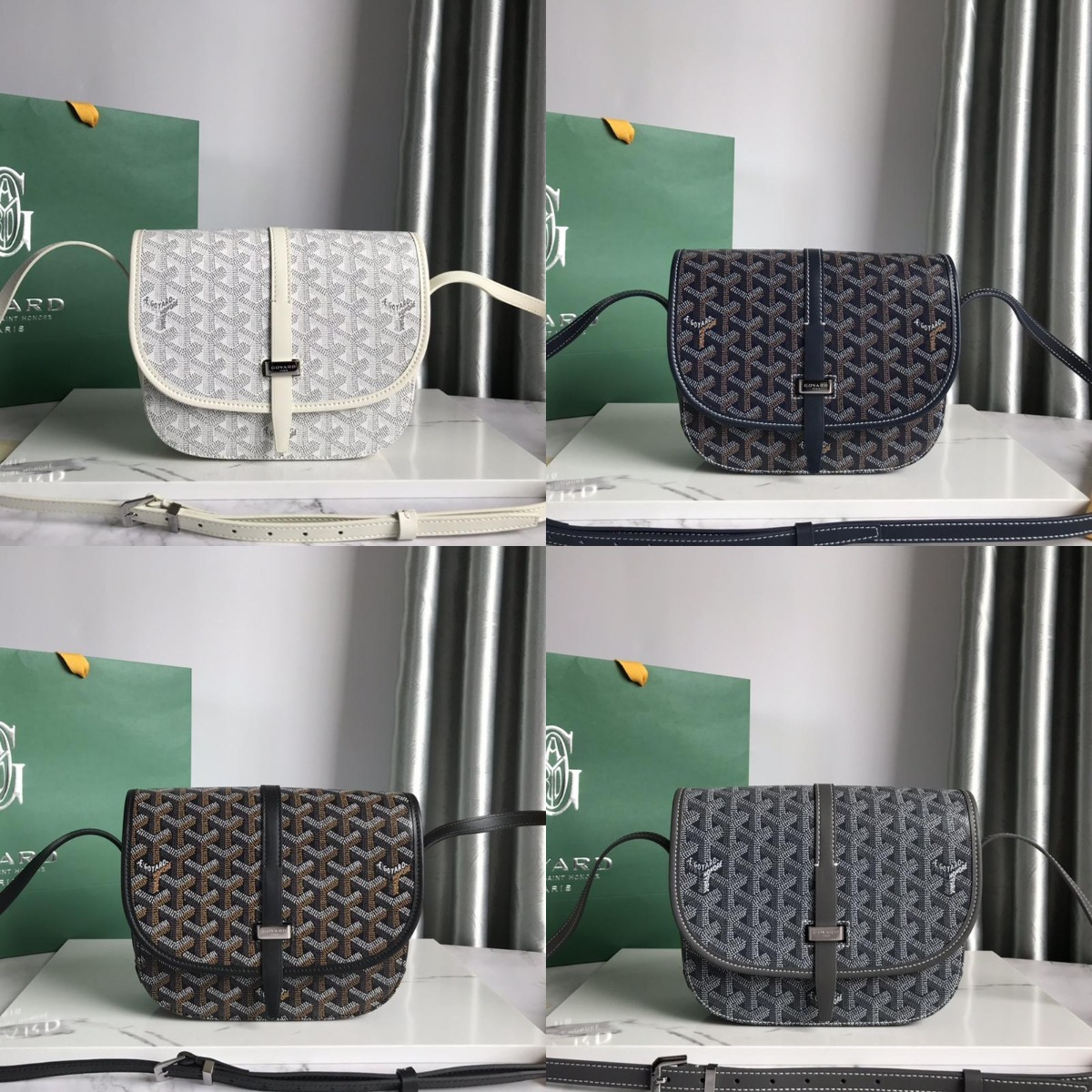 Goyard Belvedere PM Bags 020215 21*16*6cm