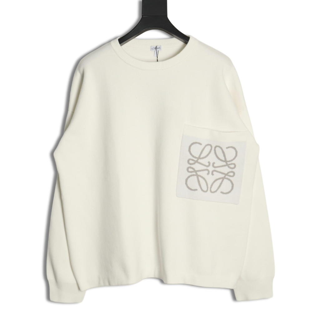 Loewe Pocket Jacquard Sweater