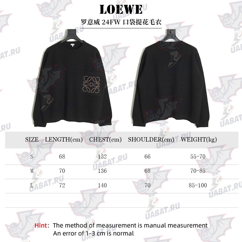 Loewe Pocket Jacquard Sweater TSK2