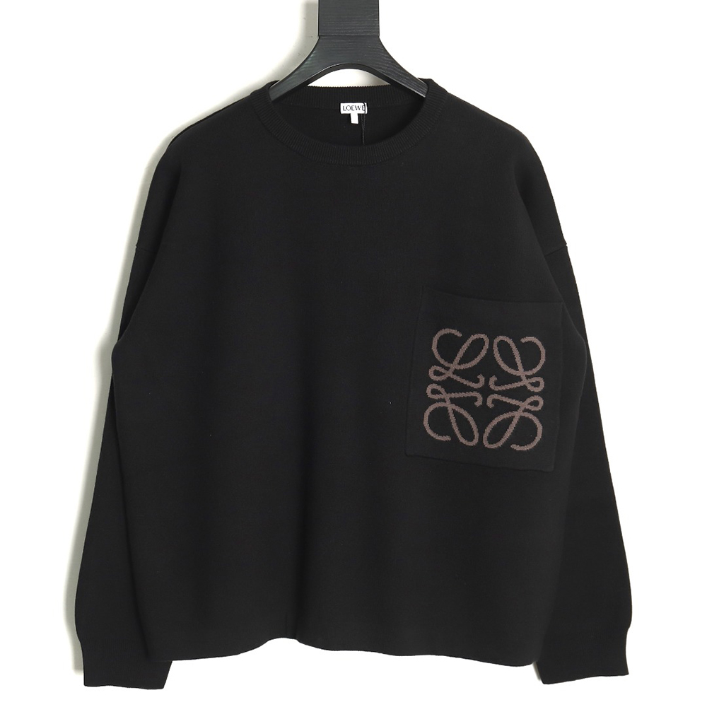 Loewe Pocket Jacquard Sweater TSK2