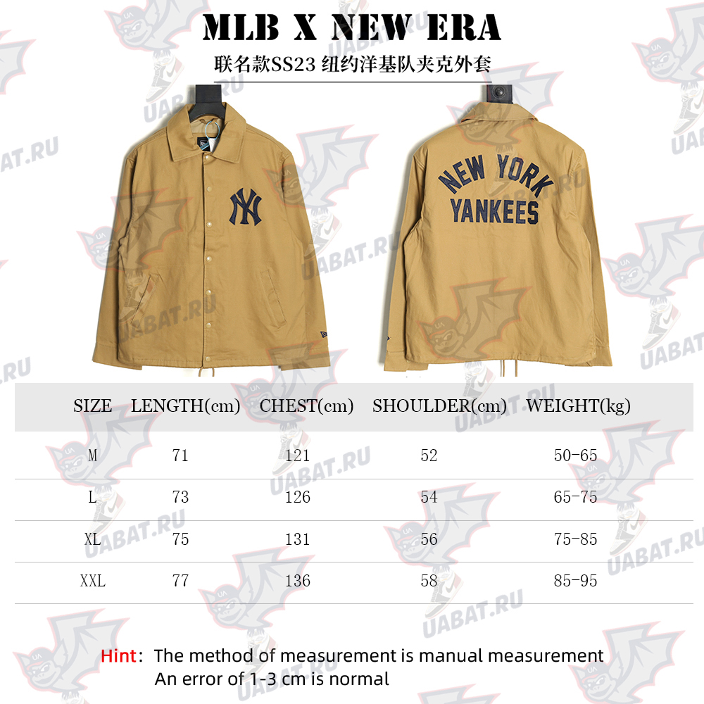 New Era & MLB joint jacket