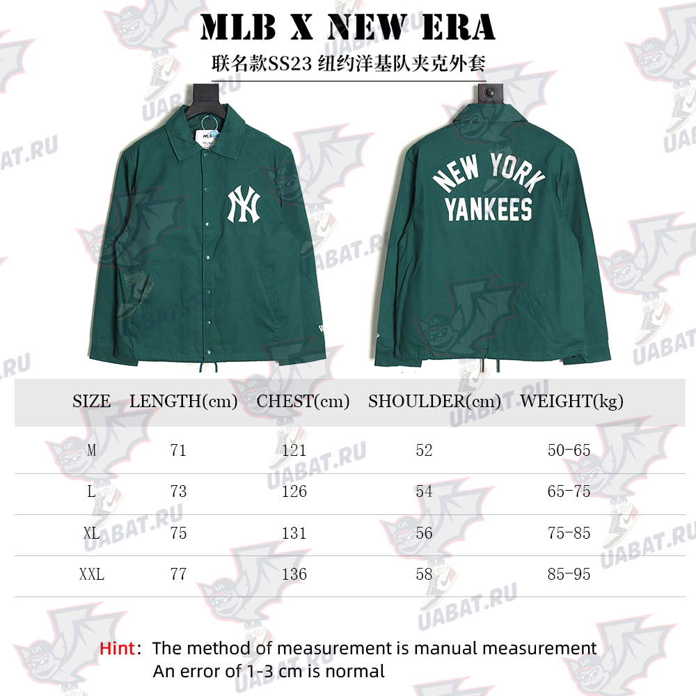 New Era & MLB joint jacket TSK1