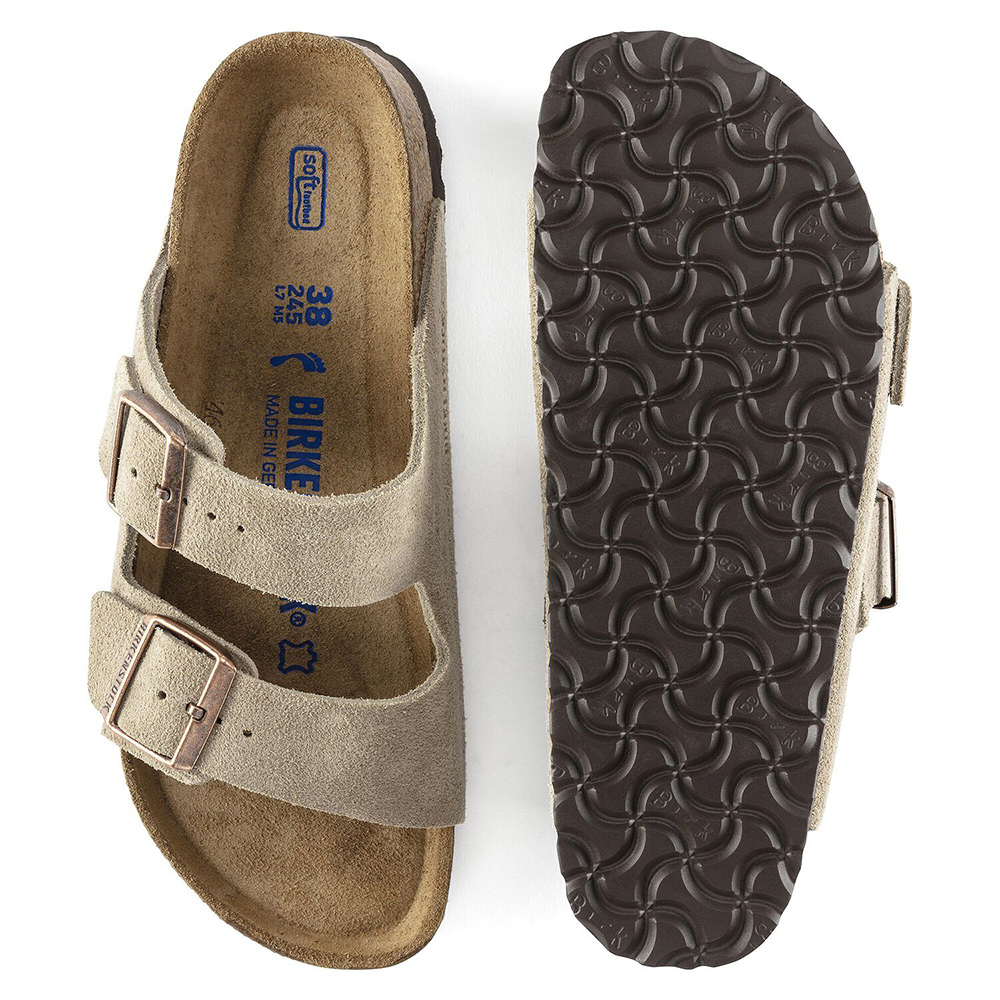 Birkenstock Boston Arizona Soft Footbed Suede Leather