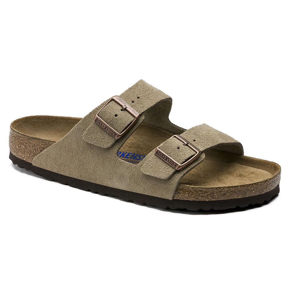 Birkenstock Boston Arizona Soft Footbed Suede Leather