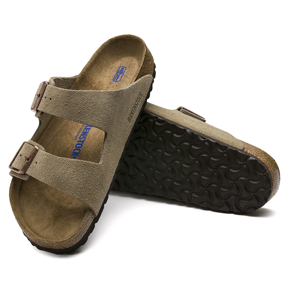 Birkenstock Boston Arizona Soft Footbed Suede Leather