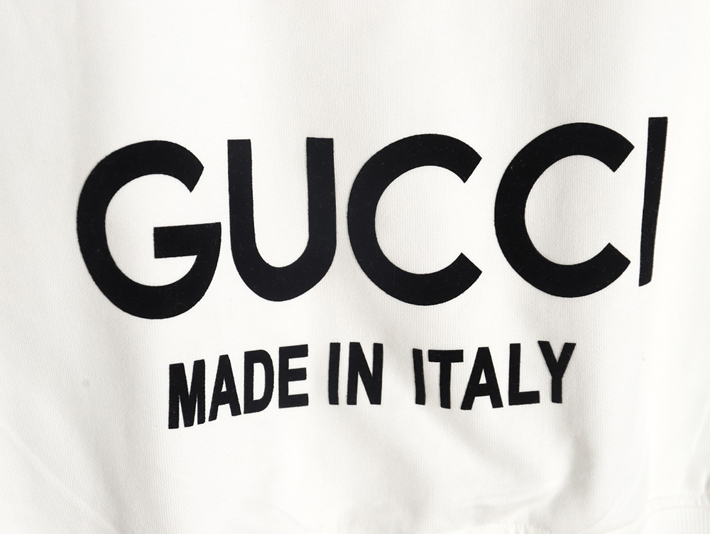 Gucci Back Lettering Hooded Sweatshirt