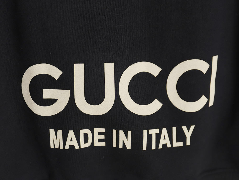 Gucci Back Lettering Hooded Sweatshirt TSK1