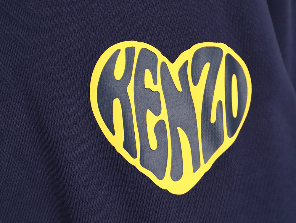 Kenzo Women's Heart-shaped Long Sleeve Sweatshirt