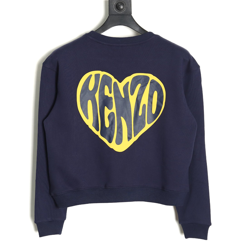 Kenzo Women's Heart-shaped Long Sleeve Sweatshirt