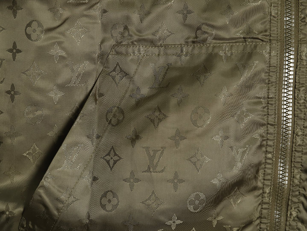 Louis Vuitton Double-sided Jacket with Jacquard Pattern