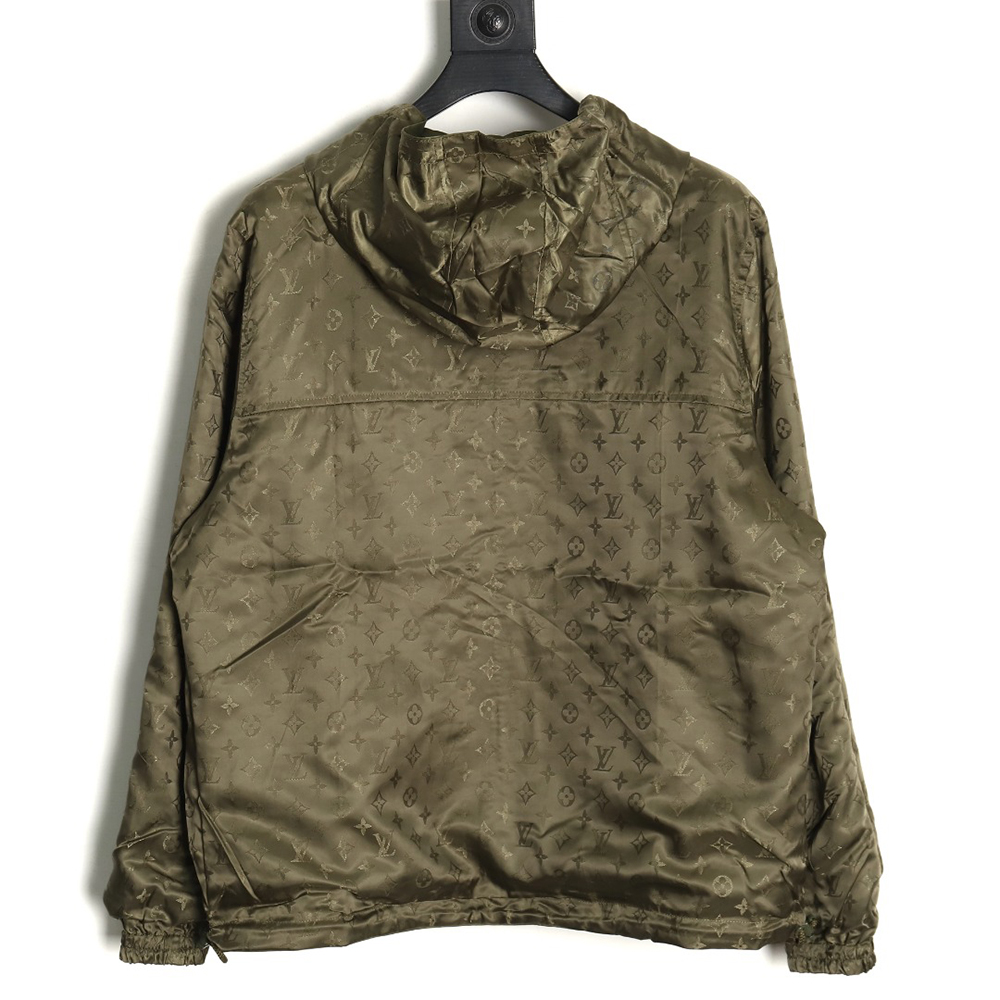 Louis Vuitton Double-sided Jacket with Jacquard Pattern