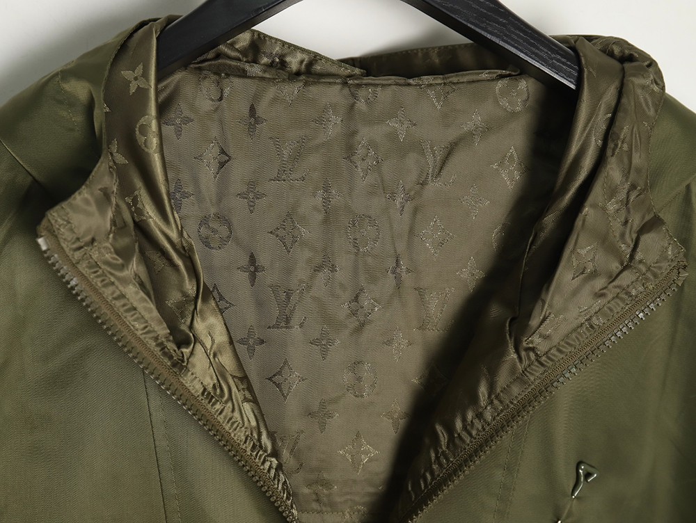 Louis Vuitton Double-sided Jacket with Jacquard Pattern