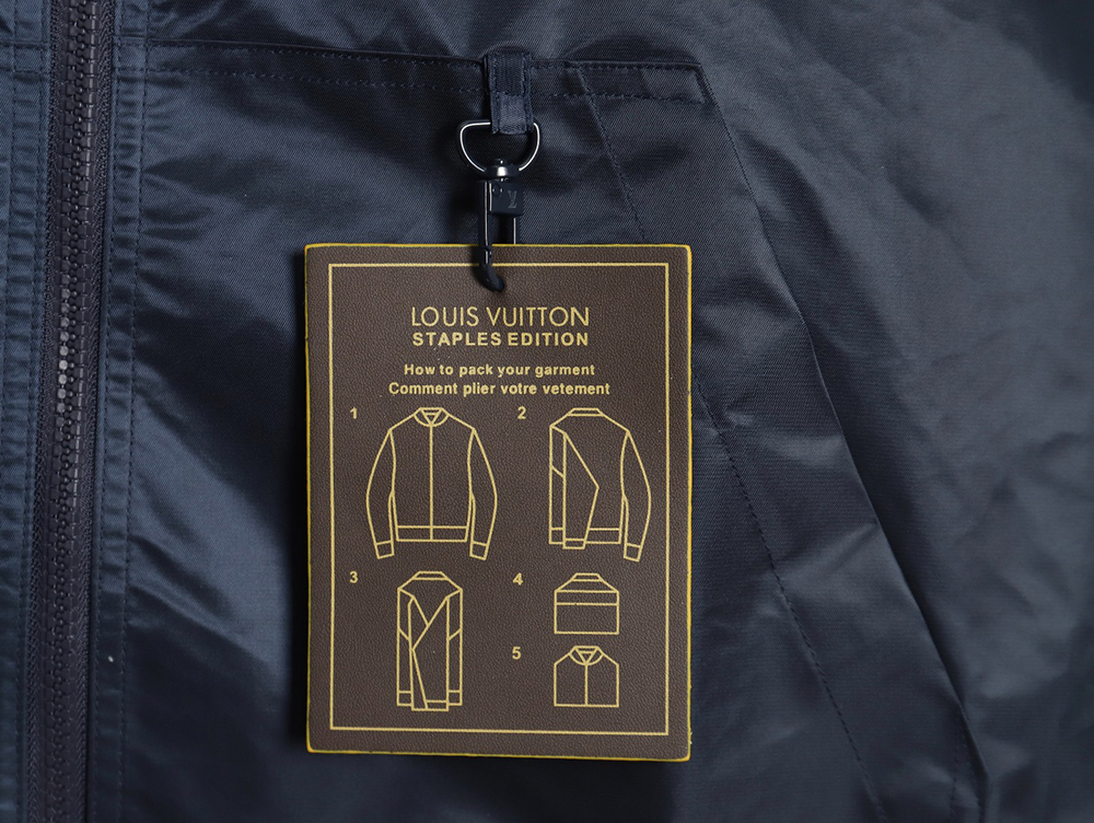 Louis Vuitton Double-sided Jacket with Jacquard Pattern TSK1