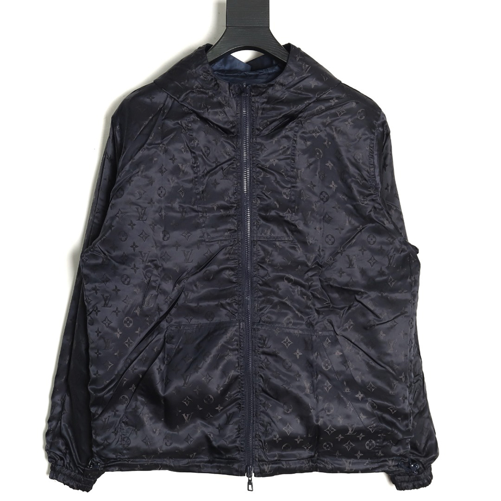 Louis Vuitton Double-sided Jacket with Jacquard Pattern TSK1