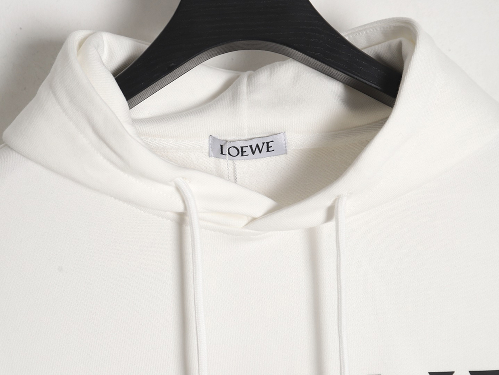 Loewe Large Letter Print Hooded Sweatshirt